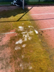 Cisteni tenisoveho kurtu