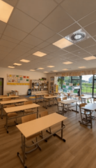 polymerní dezinfekce školy Praha