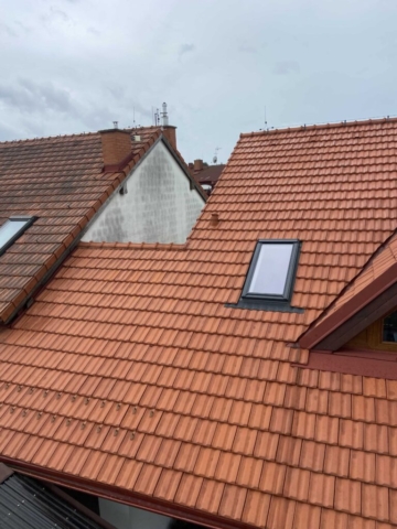 Čištění střechy Praha