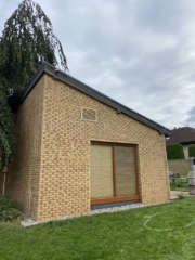 Cisteni a termoizolacni impregnace cihlového obkladu domu