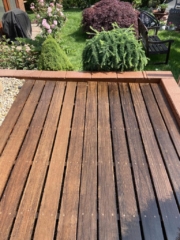 Cisteni drevene terasy Praha